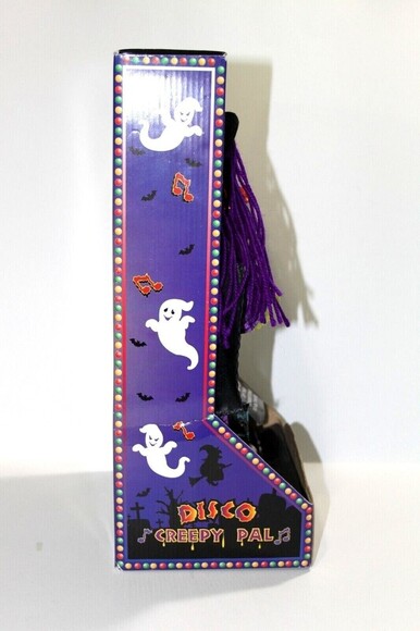 Vintage Disco Creepy Pal Rapping Witch Figure 1999 TL Toys Halloween Decoration - Picture 8 of 10